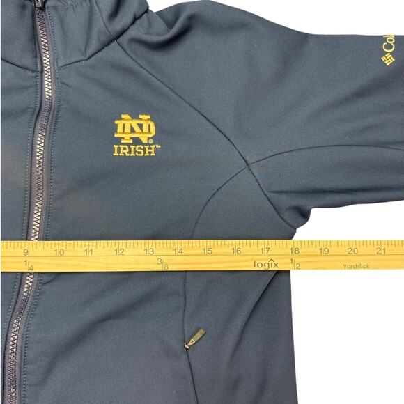 Columbia Notre Dame Fighting Irish Women’s Size S JacketSoft Shell Fleece Lined - Picture 7 of 10